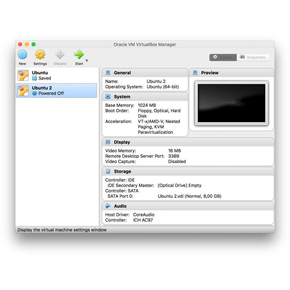 Oracle VBox Virtual box