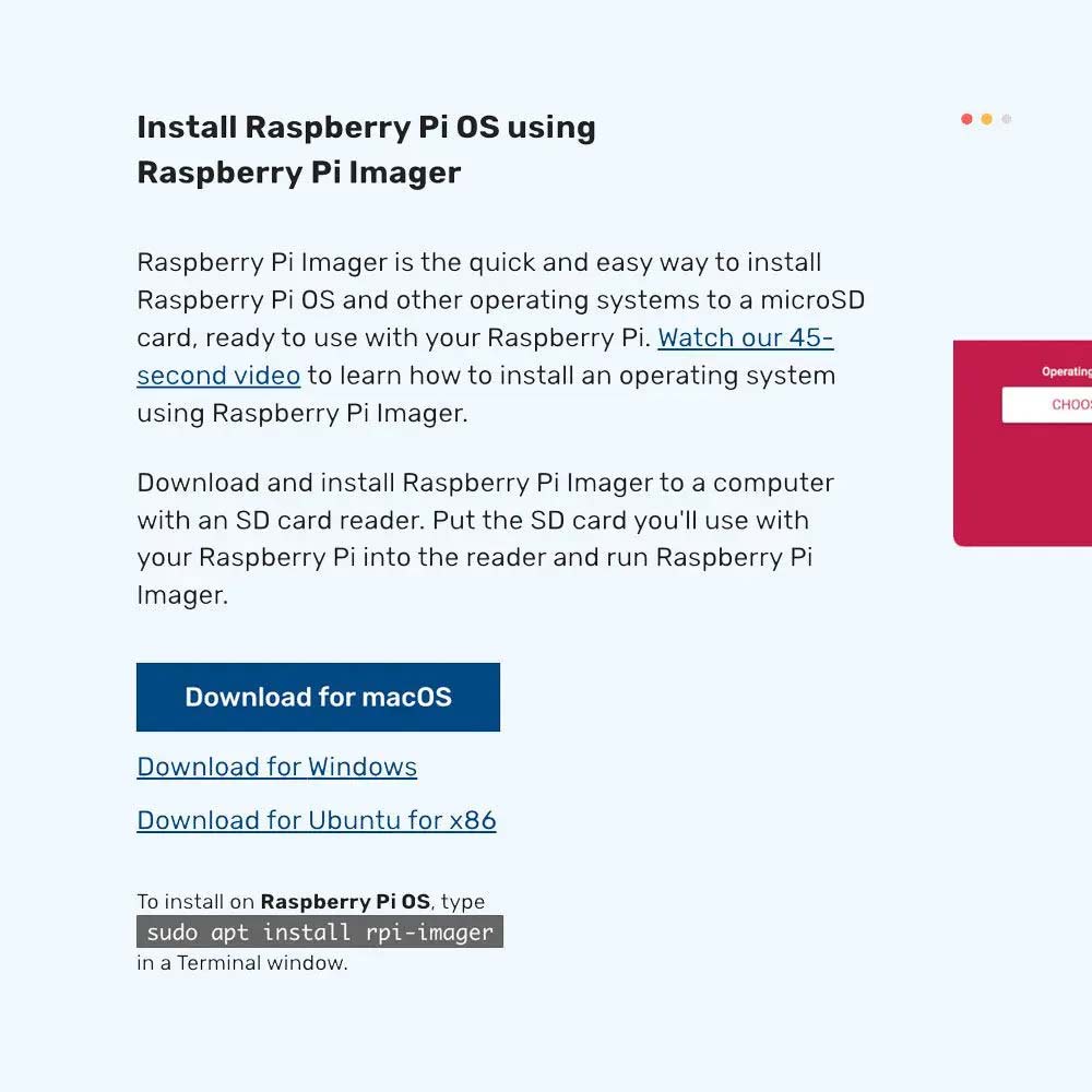 Raspberry Pi Imager